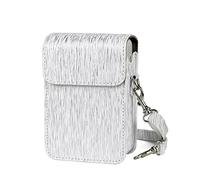 MCNVNEFSAW Custodia in pelle PU for fotocamera con pellicola fotografica Borsa a tracolla Custodia protettiva Borsa regalo adatta for fotocamera istantanea Fujifilm Mini Liplay borsa fotografica(B)