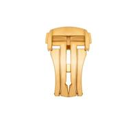 MCNVNEFSAW Fibbia deployante for orologio da 16 mm, 18 mm e 20 mm, adatta cinturino for Omega in pelle e gomma, cinturino for orologio nero, argento, oro, acciaio, fibbia pieghevole, accessori Fermagl