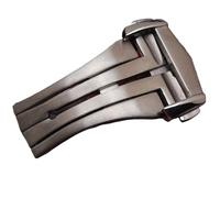 MCNVNEFSAW Fibbia for bracciale in acciaio inossidabile 316L a punta da 18 mm e 20 mm, adatta for cinturini for orologi for Omega, chiusura pieghevole e accessori Fermaglio