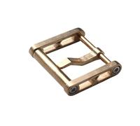 MCNVNEFSAW Fibbia in bronzo e rame puro CUSN8, 20, 22, 24, 26 mm, for montaggio a vite, fibbia for accessori for orologi in rame puro, fibbia in pelle e gomma Fermaglio(X Style,22mm)