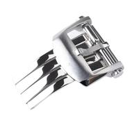 MCNVNEFSAW Fibbia pieghevole universale in acciaio inossidabile adatta for cinturino in gomma, pelle e nylon for Breitling da 20 mm for chiusura di sicurezza. Fermaglio(Silvery,18mm no mark)