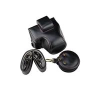 MCNVNEFSAW for il coperchio della batteria aperto della lente da 15-45 mm + cinturino + mini borsa adatta for Canon EOS M50 m50. marchio II EOSM50. borsa fotografica(Noir)