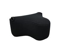 MCNVNEFSAW Morbido Mirrorless Camera Bag Piccolo neoprene calotta di protezione di sacchetto impermeabile misura for Sony A6100 A6600 A6500 A6300 A6000 In forma for Canon M10 X G3 SX520 borsa fotograf