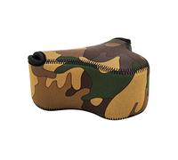 MCNVNEFSAW Morbido Mirrorless Camera Bag Piccolo neoprene calotta di protezione di sacchetto impermeabile misura for Sony A6100 A6600 A6500 A6300 A6000 In forma for Canon M10 X G3 SX520 borsa fotograf