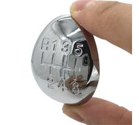 MCNVNEFSAW Pomello del cambio auto for emblema, coperchio superiore, adatto for Mazda 3 5 6 (02-10) 323 323F BJ (98-03) 626 GE Premacy CP RX-8 SE3P MPV LW XEDOS CA Pomello del cambio(6 Speed)