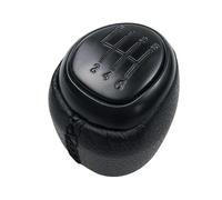 MCNVNEFSAW Pomello del cambio in pelle a 5/6 velocità, leva manuale, cuffia copri-cuffia, adatto for SAAB 93 9-3 SS 2003-2012, accessori for lo styling dell'auto Pomello del cambio(6 Speed Black)