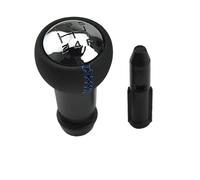 MCNVNEFSAW Pomello del cambio in pelle, leva, adatto for Peugeot 106 107 205 206 207 306 307 308 405 406 407 508 605, for Citroen C1 C3 C4 Pomello del cambio(Blue line)