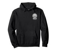 MCO Elliott Wave Community Design - Minimalista Felpa con Cappuccio