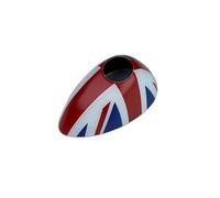 MCOAORN Auto Antenna Decorazione Aria Caso Adesivo per Mini One Cooper S R50 R53 Hatchback Auto Accessori Decorativi (Union Jack, Copertura Antenna per R50/R53 B Stile)