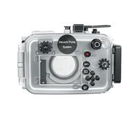 Mcoplus Custodia subacquea professionale per fotocamera subacquea da 60 m, custodia impermeabile per sistema Om tg7 Olympus Tough TG-7 (bianco)