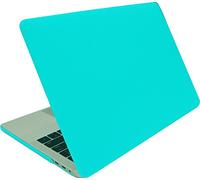 mCoque Turchese Custodia Rigida Effetto Gomma per Nouveau 2016 15,4" Apple MacBook PRO A1707 con Una Pelle Europea Tastiera Trasparente Gratis (Modèle A1707)