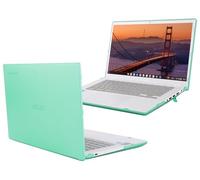 mCover Custodia compatibile solo con computer portatili ASUS Chromebook Plus Enterprise CX34 (CX3402) da 14 pollici 2023 ~ 2024 (non compatibile con altri modelli Asus), verde