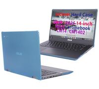 mCover Custodia compatibile solo con notebook ASUS Chromebook serie CM14 (CM1402c) da 14" (CM1402c) 2024 ~ 2025 (non compatibile con altri modelli Asus) - Aqua