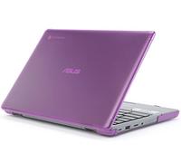 mCover Custodia compatibile solo per computer portatili ASUS Chromebook CR1 (CR1100CA o CR1100FA) da 11,6" (non compatibile con altri modelli Asus) (viola)