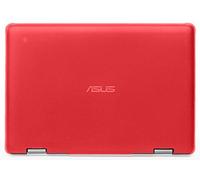 mCover Custodia compatibile solo per computer portatili convertibili ASUS Chromebook Flip serie C214MA da 11,6" 2019-2021 (non compatibile con altri modelli Asus), rosso