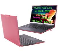 mCover Custodia compatibile solo per computer portatili Lenovo ThinkPad T16 Gen 3/Gen 4 Series 2024-2026 da 16 pollici (non compatibile con altri modelli Lenovo) - Rosa
