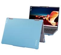 mCover Custodia compatibile solo per computer portatili Windows 2-in-1 2023-2025 da 14 pollici Lenovo Yoga 7 14IRL8 | 14IML9 | 14AHP9 Series 2-in-1 (non compatibile con altri modelli) - Aqua