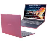 mCover Custodia compatibile solo per computer Windows Lenovo IdeaPad Slim 5 16AHP10 16ARP10 16AKP10 16AKP10 16IRH10 16IAH10 16IRU9 16ABR8 Series 2024-2026 (NON per altri modelli Lenovo), rosa
