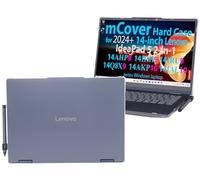 mCover Custodia compatibile solo per Lenovo IdeaPad 5 2-in-1 14IAL10 / 14AKP10 / 14AHP9 / 14IRU9 / 14IRH9 / 14Q8X9 / 14Q8X9 Series Windows Notebook PC (non compatibile con altri modelli), trasparente