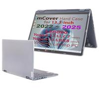 mCover Custodia compatibile solo per Lenovo Yoga 6 13ABR8 da 13,3 pollici 2022-2024 | 13ALC7 Series 2-in-1 notebook Windows (non compatibile con altri modelli) - Trasparente