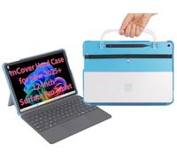 mCover Custodia rigida compatibile solo con i nuovi tablet Microsoft Surface Pro 2025/2026 da 12" (non compatibile con altri modelli di tablet Surface, colore: verde acqua