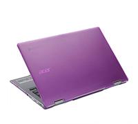 mCover Custodia rigida compatibile solo con laptop convertibile Acer Chromebook Enterprise Spin 513 R841T Series da 13,3" Acer Spin Chromebook 513 R841T, viola)