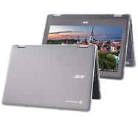 mCover Custodia rigida compatibile solo per computer portatili Acer Chromebook Spin 511 R756T serie 2 in 1 2023 ~ 2024 da 11,6 pollici (non compatibile con altri modelli Acer) - Trasparente