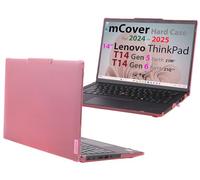 mCover Custodia rigida compatibile solo per Lenovo ThinkPad T14 Gen 5/6 da 14" 2024-2025 e ThinkPad P14s Gen 5/6 (AMD) Windows Notebook PC (con cerniera a 180°, non compatibile con altri modelli