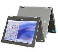 mCover Custodia rigida compatibile solo per notebook Acer Chromebook Spin 512 R853TA / R856T da 12 pollici (non adatta ad altri modelli), trasparente