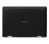 mCover - Custodia rigida per ASUS Chromebook Flip C214MA da 11,6 pollici (2019, non compatibile con altri modelli ASUS Chromebook) nero