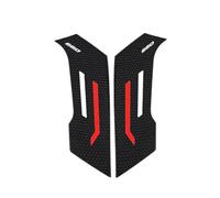 MCQNDS Adesivo Serbatoio Moto Adesivo Antiscivolo Tappo Serbatoio Carburante Motocicletta per Aprilia per Tuareg 660 2022(Red)