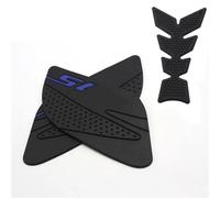 MCQNDS Adesivo Serbatoio Moto Adesivo Protettivo Serbatoio Moto Decalcomania Presa Ginocchio Trazione Laterale per YZF R15 YZF-R15 YZFR15(1 Set 1)