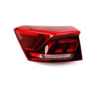 MCQNDS Blocchi Fari Posteriori Auto Auto Fanale Posteriore Avvertimento Lampada Freno Indicatore Direzione Retromarcia Fanale Posteriore Posteriore Con Lampadina Per VW T-ROC 2018-2022(Outside Left)