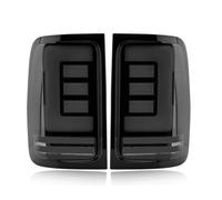 MCQNDS Blocchi Fari Posteriori Auto Per VW Per Amarok V6 2008-2022 Luce Posteriore Indicatore Direzione Luce Stop Freno Stazionamento Luci Di Guida Lampada Retromarcia Luci Posteriori(Black A Pair)