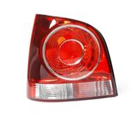 MCQNDS Blocchi Fari Posteriori Auto Per VW Per POLO 9N 9N3 Hatchback 2006-2010 Fanale Posteriore Posteriore Lampada Senza Lampadine Avvertimento Luce Paraurti(Red Left)