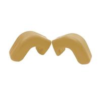 MCQNDS Copertura Gancio di Traino Paraurti Anteriore in Silicone Protezione Cuscino Gancio per Jeep per Wrangler JK JL per Gladiator JT 2007-2023 Accessori per Auto(Oro)