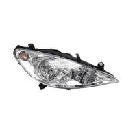 MCQNDS Gruppo Fari Anteriori Faro Conducente Luce Fendinebbia Di Avvertimento Per Peugeot 307 2003 2004 2005 2006 2007(Right 1pcs)