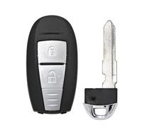 MCQNDS Guscio per Chiave Custodia per Chiave Auto con 2 Pulsanti TS008/TS007 per Suzuki per Swift SX4 per Vitara 2010-2015 2016 Custodie per Chiavi Auto