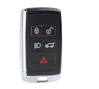 MCQNDS Guscio per Chiave per L&And R&Over per Range Rover per Evoque 2018-2023 Custodia a 5 Pulsanti Custodia per Chiave Automatica FOB Custodie per Chiavi Auto