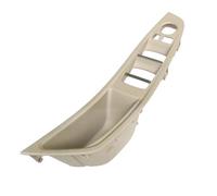 MCQNDS Maniglie Interne per Auto in per B&MW Serie 5 F10 F11 F18 520i 523i 525i 528i 535i 2010-2017 Lato Conducente Sinistro Maniglia Interna della Porta Pannello di Rivestimento LHD (Oyster)