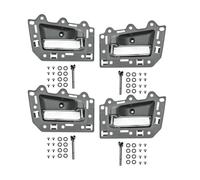 MCQNDS Maniglie Interne per Auto in per Jeep per Grand Cherokee 2005-2011 4 Pezzi all'Interno Set Maniglia Porta Interna Anteriore Posteriore Sinistra Destra 4 Porte