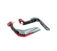 MCQNDS Moto Paramani Manubrio per Y&amaha FZ6 FZ-6 FZ6R ZF6N per FAZER 1 Paio Moto Paramani Scudo Paramani Protezione Parabrezza (Rosso)