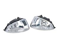 MCQNDS Per Civic 2004 2005 ES Fari Di Guida Anteriori Fendinebbia Con Lampadina Gruppo Fendinebbia Per Auto Fendinebbia (1 Pair)