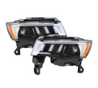 MCQNDS Per Jeep Per Grand Cherokee 2017 2018 2019 2x Fari Per Auto Paraurti Anteriore Per Auto Fendinebbia DRL Luci Abbaglianti Basse Fari