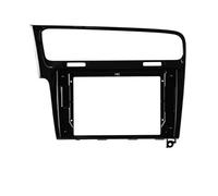 MCQNDS per VW per Golf 7 2013 2014 2015 2016 2017 Kit Telaio Autoradio Installazione Stereo Automatico Pannello Cruscotto Mascherina Cornice per Autoradio(Black 9 inch)