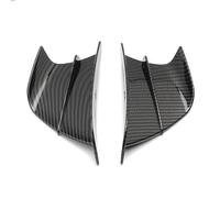 MCQNDS per Y&amaha per MT07 per MT09 per MT10 YZFR1 YZFR3 Carenatura Laterale per Moto Alettone Aerodinamico Deflettore Spoiler Moto Carenatura Laterale(Fibra di Carbonio)