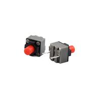 MCQWOMFQAK 10-100 pezzi 6 * 6 * 9,5 mm quadrato silenzioso microinterruttore mouse pulsante mouse può sostituire un microinterruttore rettangolare 8 milioni di vita xiaguolingsm(Color:100pcs)
