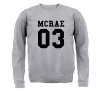 Mcrae 03 - Bambini Felpa/Maglione - Love Tour Avido Exes Tate 2003 Testo Tour