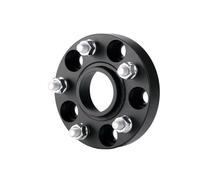 Mcrnwbip Guarnizioni Hub per Jaguar per E-Pace 1 Pz Adattatore Distanziale Ruota PCD 5x108 CB 63.4 M14x1.5(1pc Black 20mm)