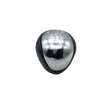 Mcrnwbip Pomello del cambio per auto per Hyundai Elantra 2008-2012 5 6 marce pomello del cambio MT Leva del cambio a mano (5s cromato)